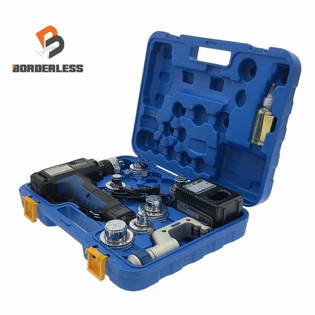 比較的 VALUE BBK 7.2V 全自動電動エキスパンダー VEE-2 VTE-42D バッテリ1個 2.0Ah 充電器 ダイス付 拡管 銅管 フ