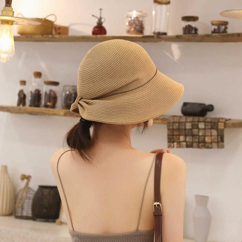 最終値下げ　美品　マキシン　ストローハット　H マキシン]ストローバケットハット | KOBUNSHA SELECT SHOP