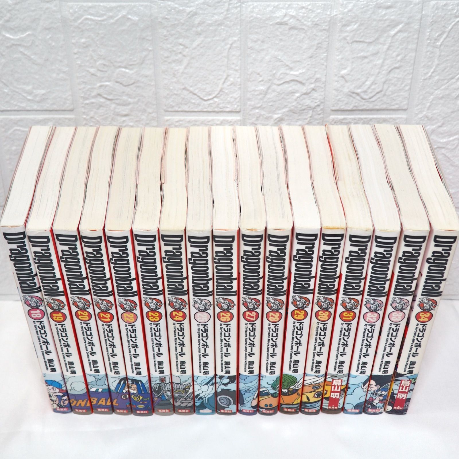 ドラゴンボール 1巻〜4巻初版本セット ジャンプコミックス 初版