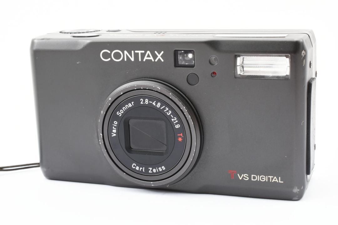 CONTAX コンタックス T VS DIGITAL Carl Zeiss カールツァイス ブラック コンパクトデジタルカメラ #326