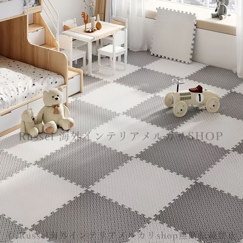 ジョイントマット おしゃれ 30cm ベビー マット 24枚 防音 騒音 吸収