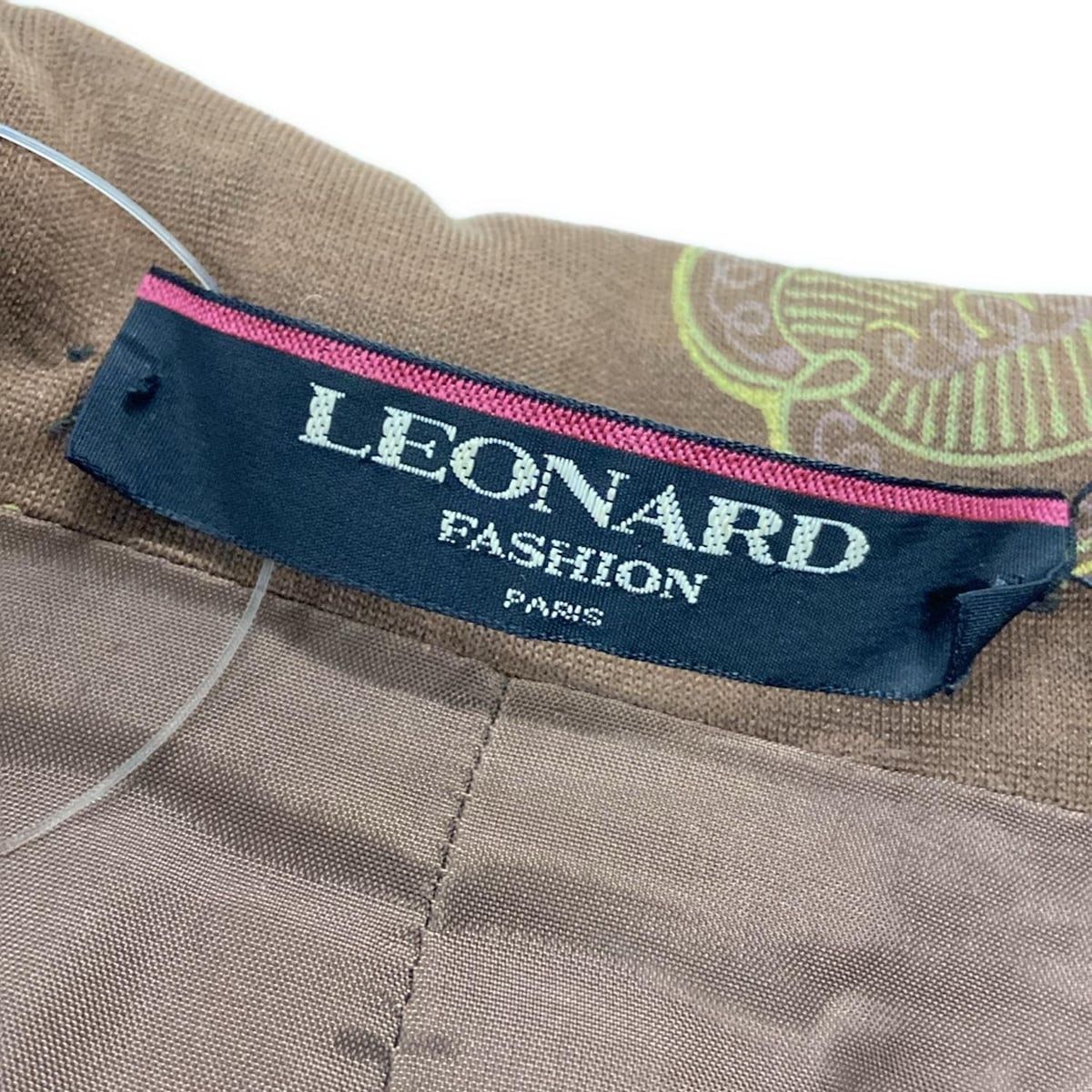 【限定価格セール！】 LEONARD(レオナール) レディース M サイズ11AR ジャケット ジャケット・アウター