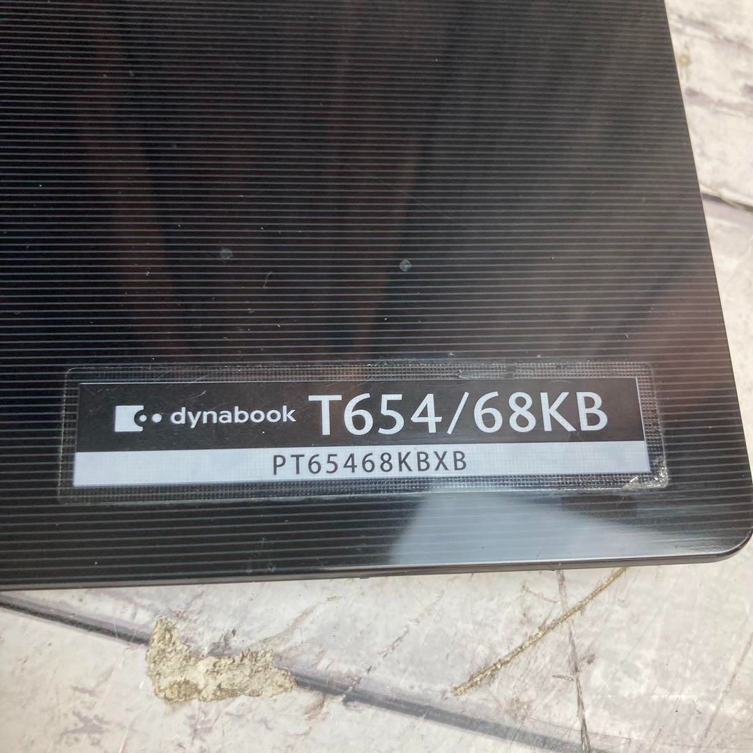 TOSHIBA 東芝 dynabook T654/68KB 初期化済 TOSHIBA 東芝 dynabook T654/68KB 初期化済 Windows】東芝