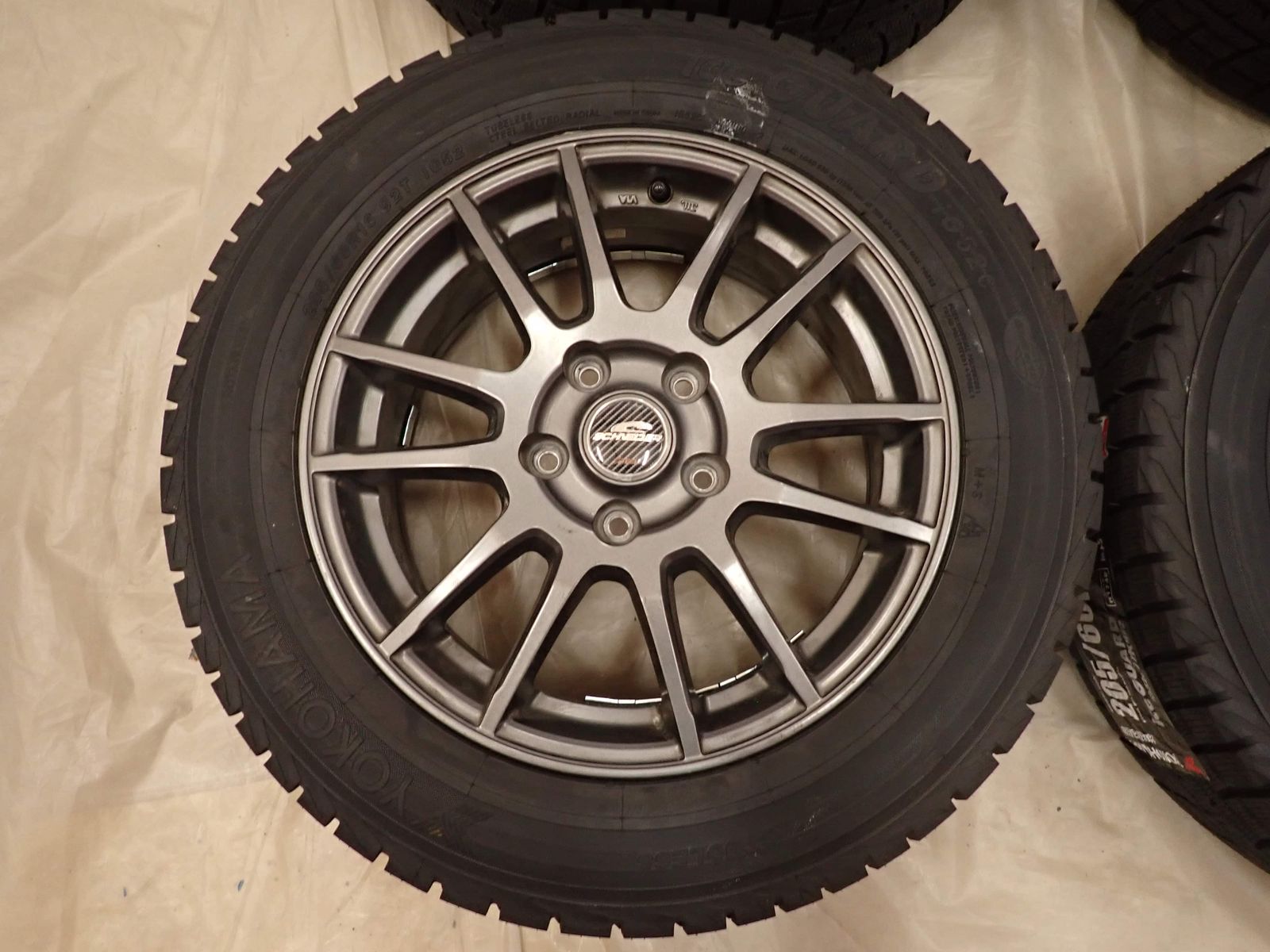 全国送料無料。 冬 製 4本 会社宛 205 60R16×6.5J 92T ヨコハマ アイスガード IG52C アルミ ノア ステップワゴン アクセラ NO D6380