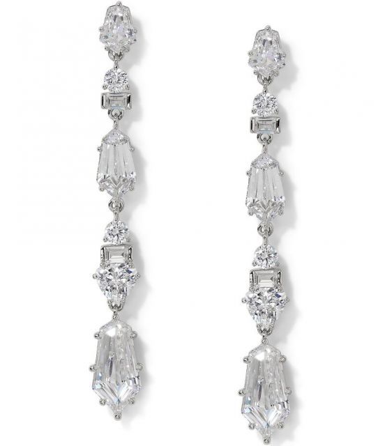 ナディール レディース ピアス・イヤリング アクセサリー Multi Oval Linear Drop Earrings in 18K Gold Plated 送料無料 ナディール レディース ピアス・イヤリング アクセサリー