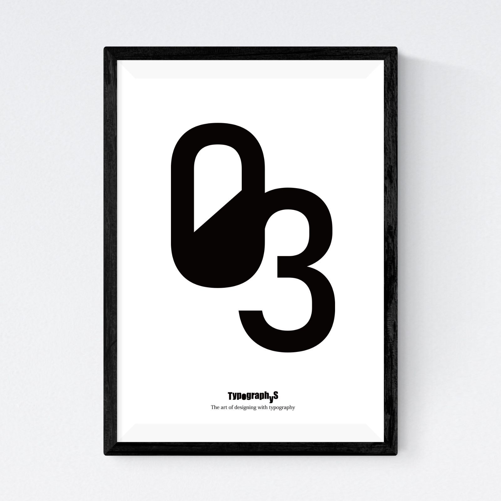 新品A2】TYPOGRAPHYS アートポスター（大型A2サイズ）#2794 a2