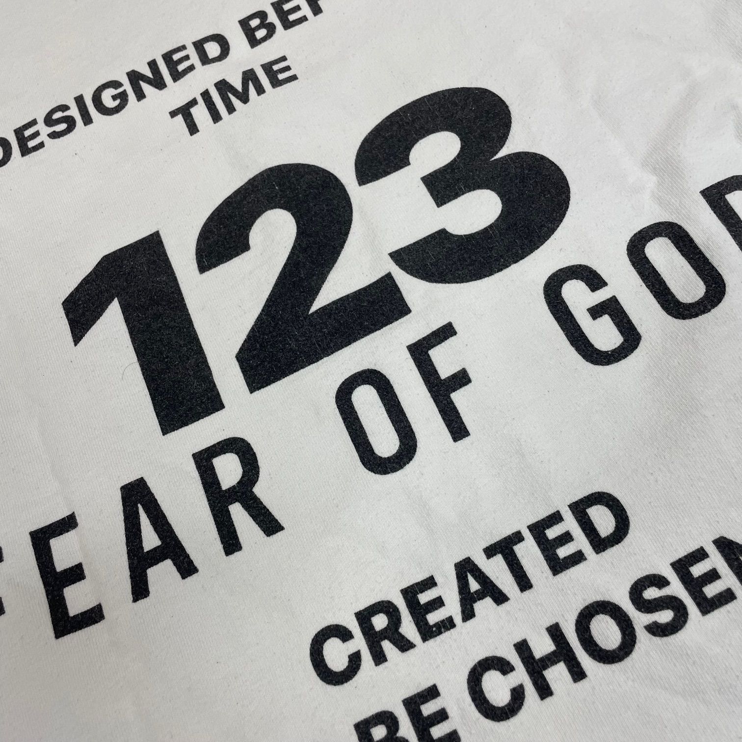 RRR 123(RIVINGTON roi Rebis) × FEAR OF GOD Print Long Sleeve T 