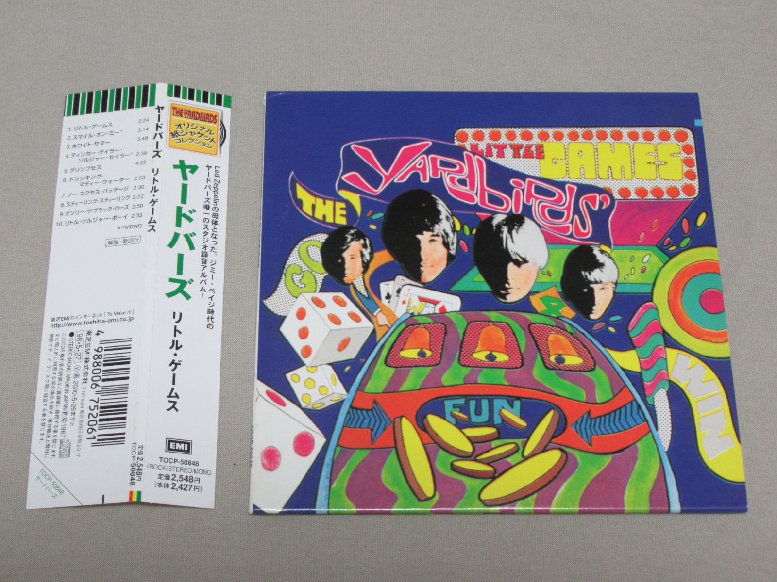 CD ヤードバーズ リトル・ゲーム 帯付 紙ジャケ TOCP-50848 YARDBIRDS 