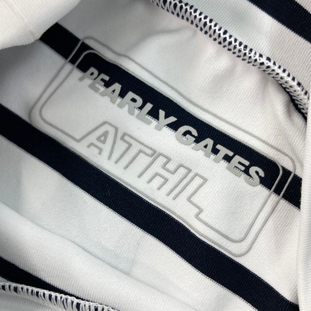 サイズ：1 PEARLY GATES パーリーゲイツ ハイネック 長袖インナーT