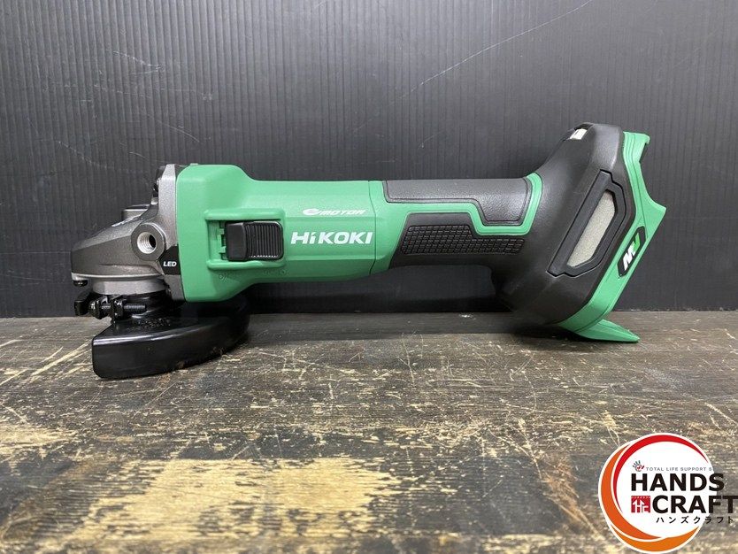 ● HiKOKI ハイコーキ G3610DC 2XPZ ディスクグラインダ バッテリー 36V-2.5Ah 18V-5.0Ah ×2 充電器 ケース付