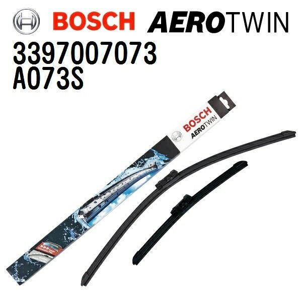 本物保証，定番人気 BOSCH(ボッシュ) 輸入車用ワイパーブレード AEROTWIN エアロツイン 2本入 3397007073 (品番 A073S) 600/475mm ブレード