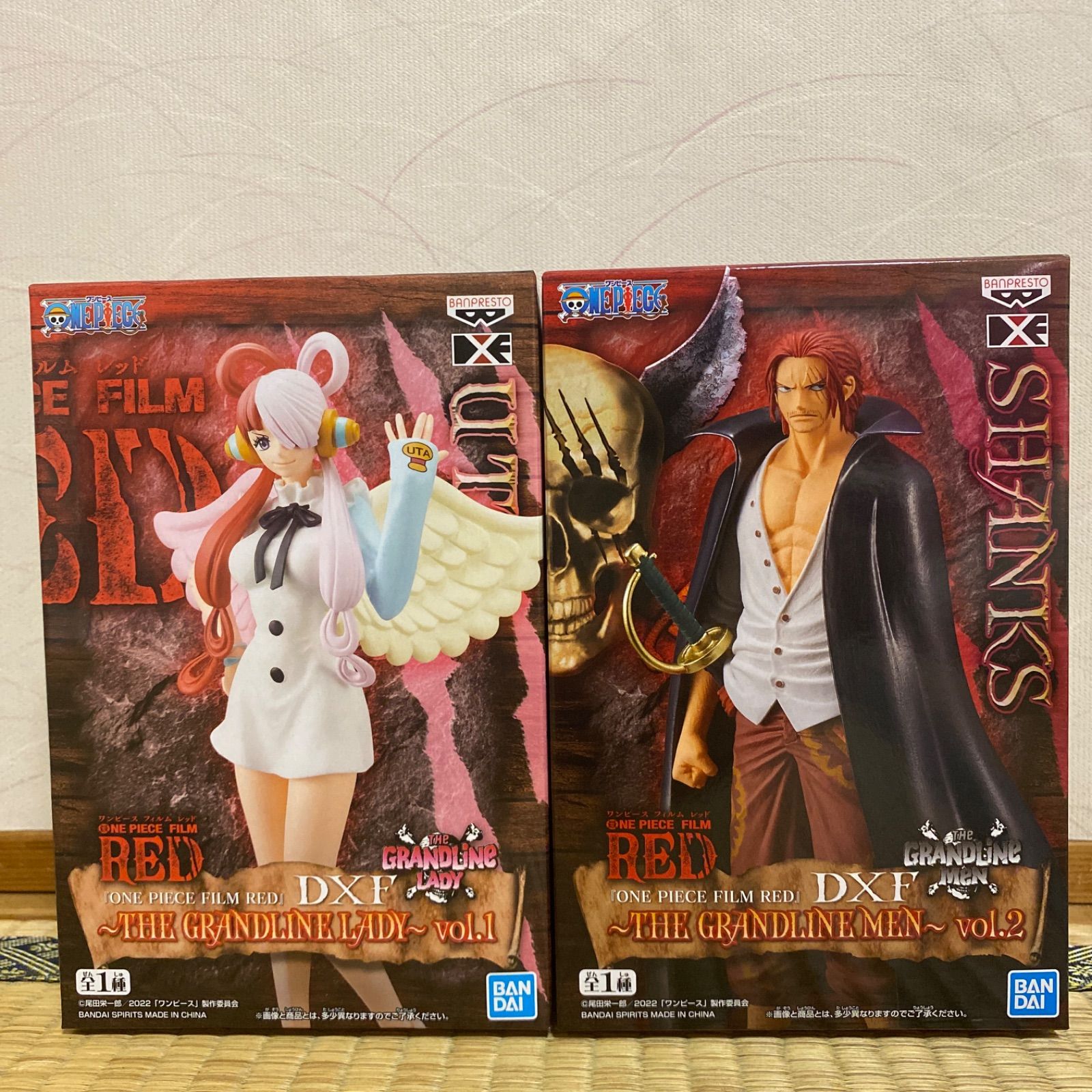 純正特注ONE PIECE DXF シャンクス　ウタ　フィギュア　22体セット コミック・アニメ