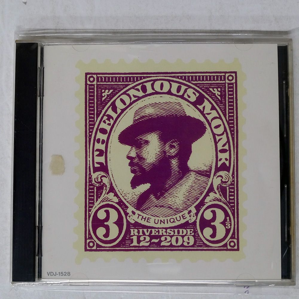 国内盤 セロニアスモンク/ザユニーク/VICTOR VDJ-1528 CD