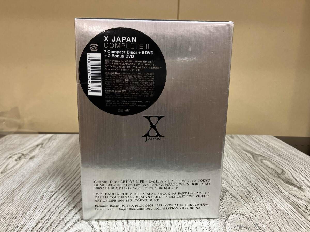X JAPAN CD COMPLETE Ⅱ