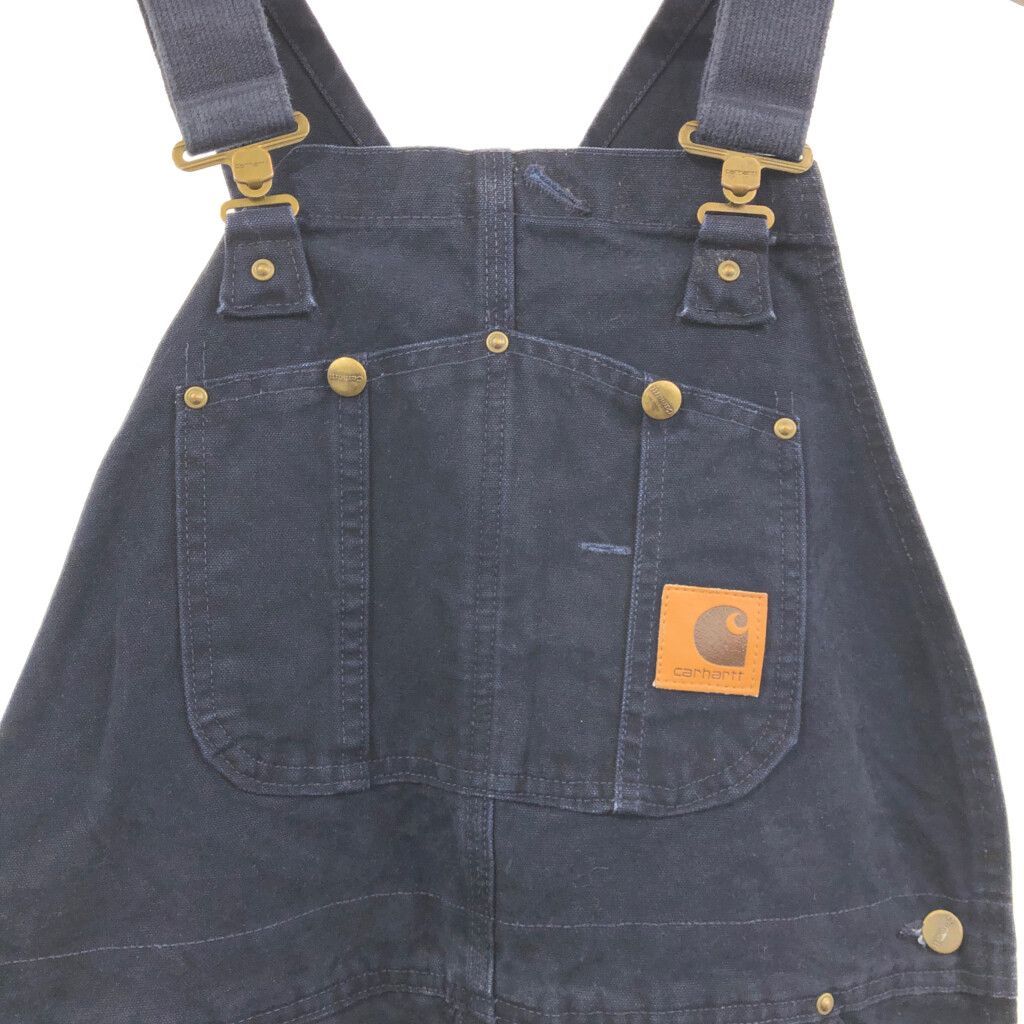00年代 Carhartt カーハート ダック ダブルニー ビブ