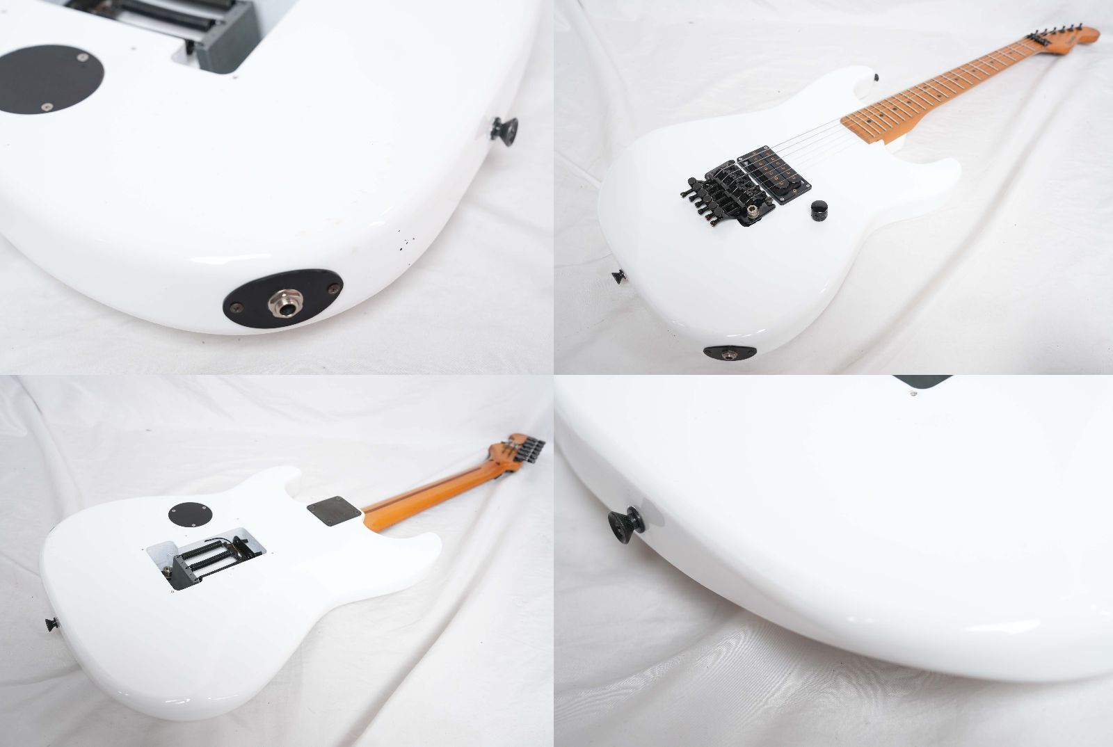 ☆FERNANDES☆STC-70 WHITE リフィニッシュ Charvel San Dimasスタイル