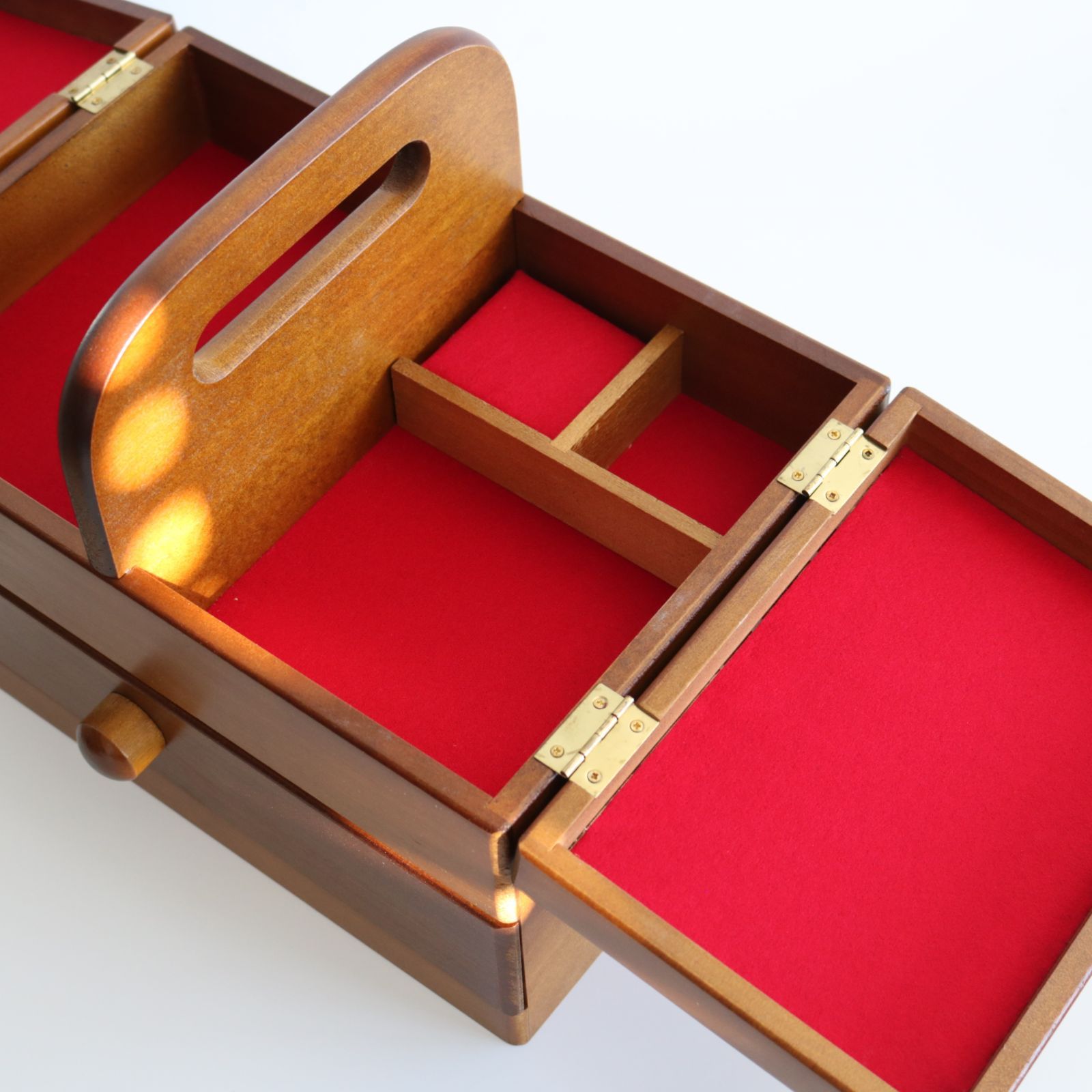 可愛い過ぎるソーイングボックス　裁縫箱　ヴィンテージ 019f2be6a77d8b13419f144dcd05fe