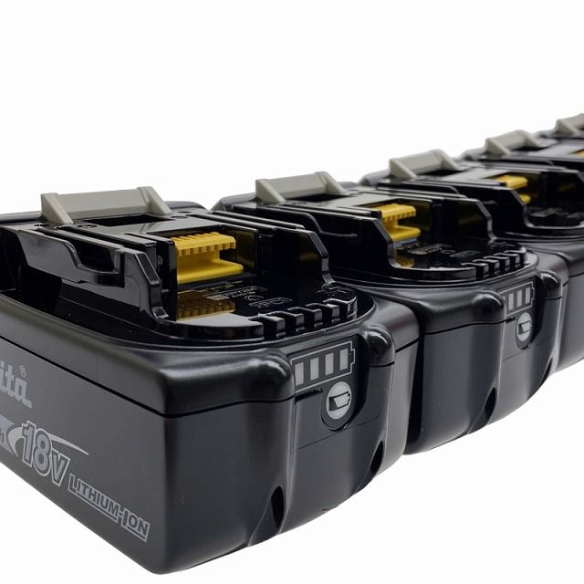 ☆未使用品5個セット☆ makita マキタ 18V 6.0Ah 純正リチウム ☆未使用品5個セット☆ makita マキタ 18V 6.0Ah 純正リチウム