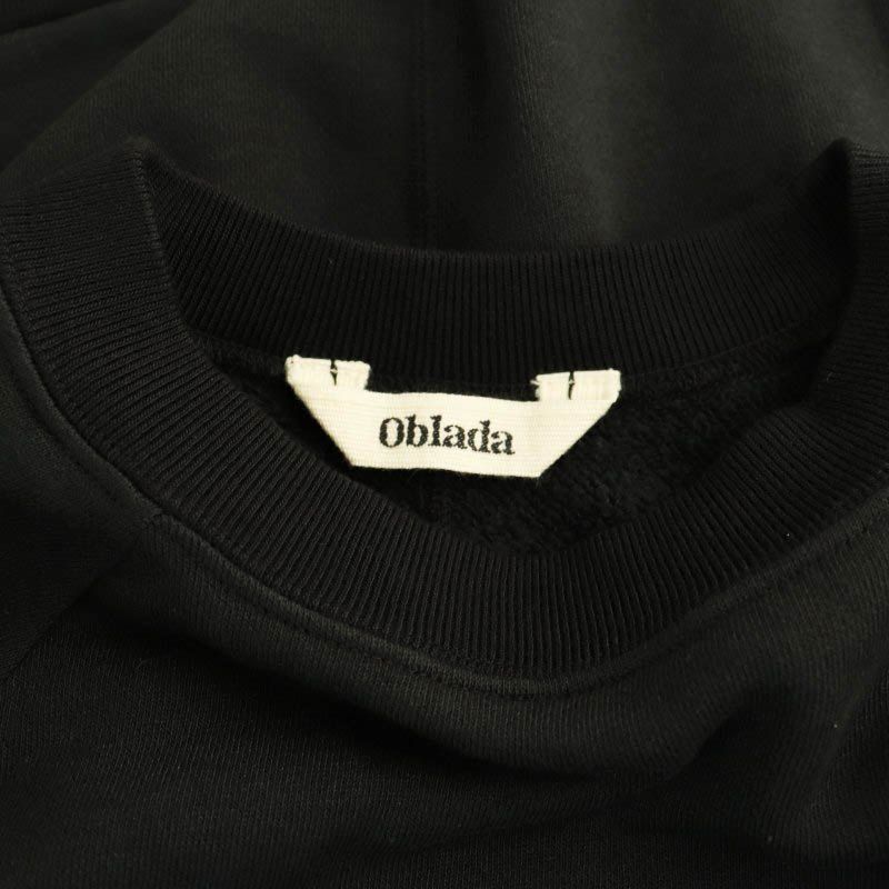 オブラダ Oblada COMPACT SWEAT スウェット トレーナー 長袖