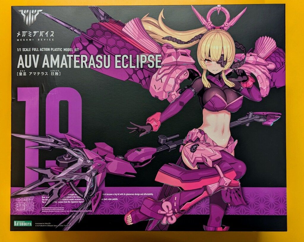 新品未組立　メガミデバイス　アマテラス日蝕　コトブキヤ特典付き 限定特典付き】皇巫 アマテラス 日蝕（エクリプス）｜コトブキヤ