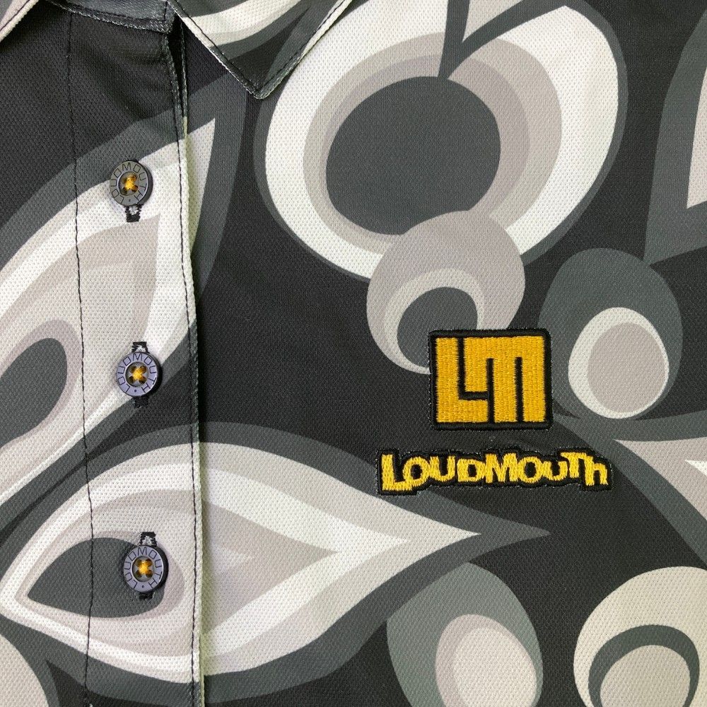 サイズ：LL LOUD MOUTH ラウドマウス 半袖ポロシャツ シャガ