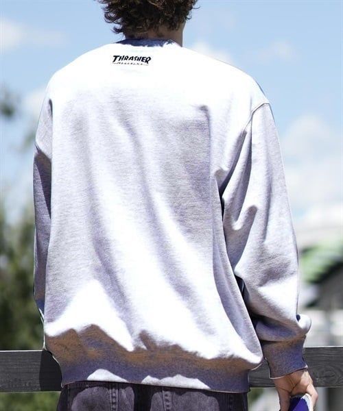 THRASHER/スラッシャー スウェットトレーナー クルーネック ビッグ