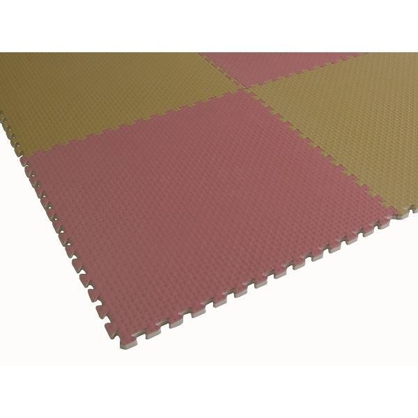 ジョイントクッション JQ-45 20枚セット 色 イエロー サイズ 厚10mm×タテ450mm×ヨコ450mm 枚 20枚セット寸法 1800mm×2250mm 洗える 防炎 MARWIL-DEMENAGEMENTS_CH