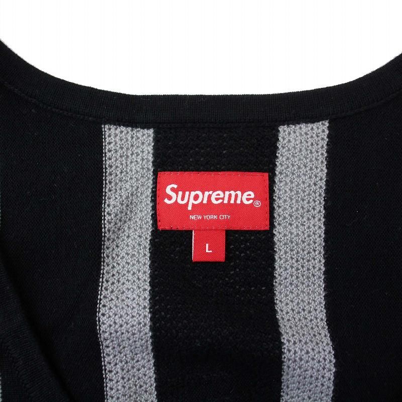 シュプリーム SUPREME 19SS Knit stripe tank top ニットストライプ