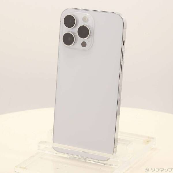★イコマンスベラタさま専用★iPhone14Pro 256GB シルバー 中古品〕 iPhone14 Pro Max 256GB シルバー MQ9C3J／A SIMフリー