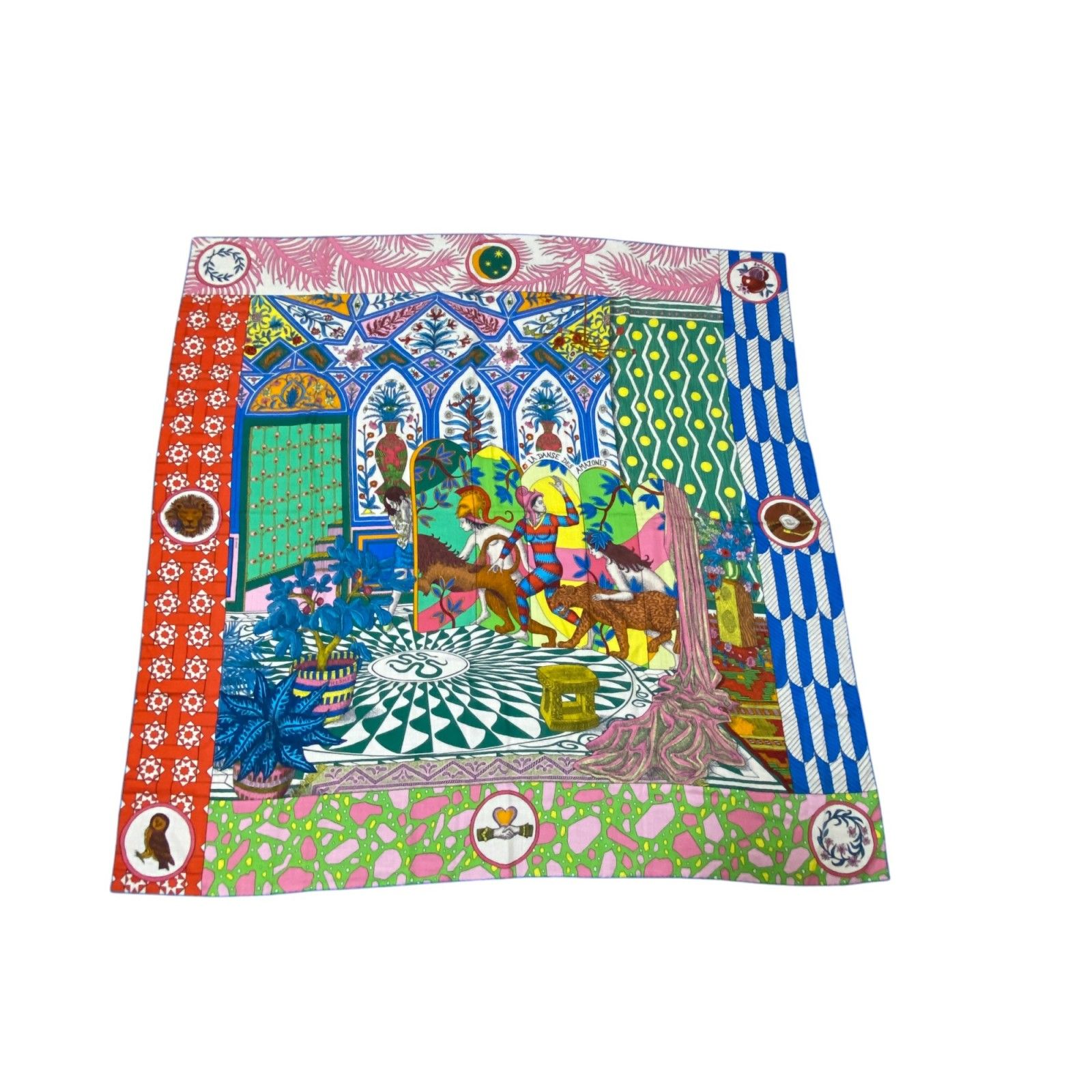 エルメス HERMES レディース カレジェアン アマゾンのダンス カレ140