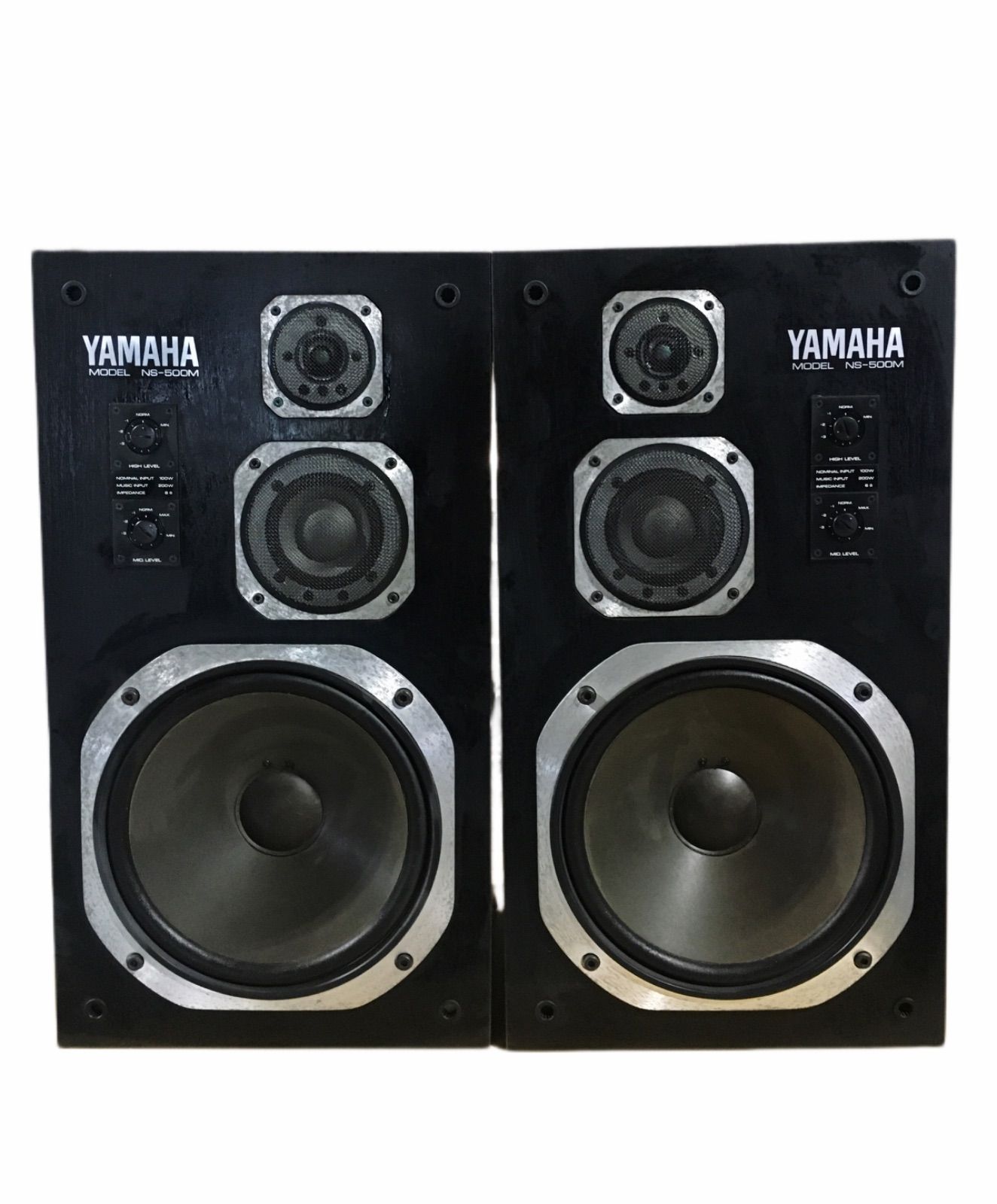 YAMAHA ヤマハ MODEL NS-500M SPEAKER SYSTEM スピーカーシステム