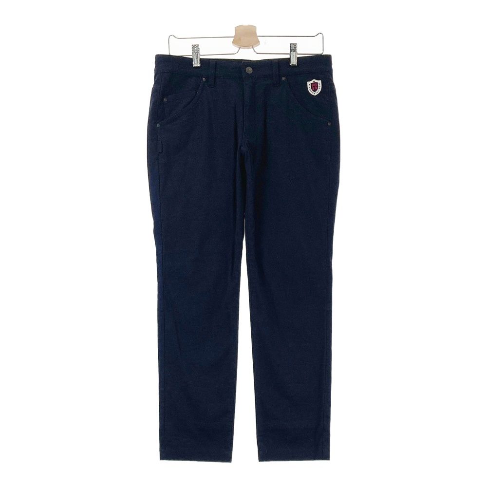 サイズ 4 PEARLY GATES パーリーゲイツ 裏地付き ストレッチロングパンツ ネイビー系 240101533247 ゴルフウェア メンズ ストスト