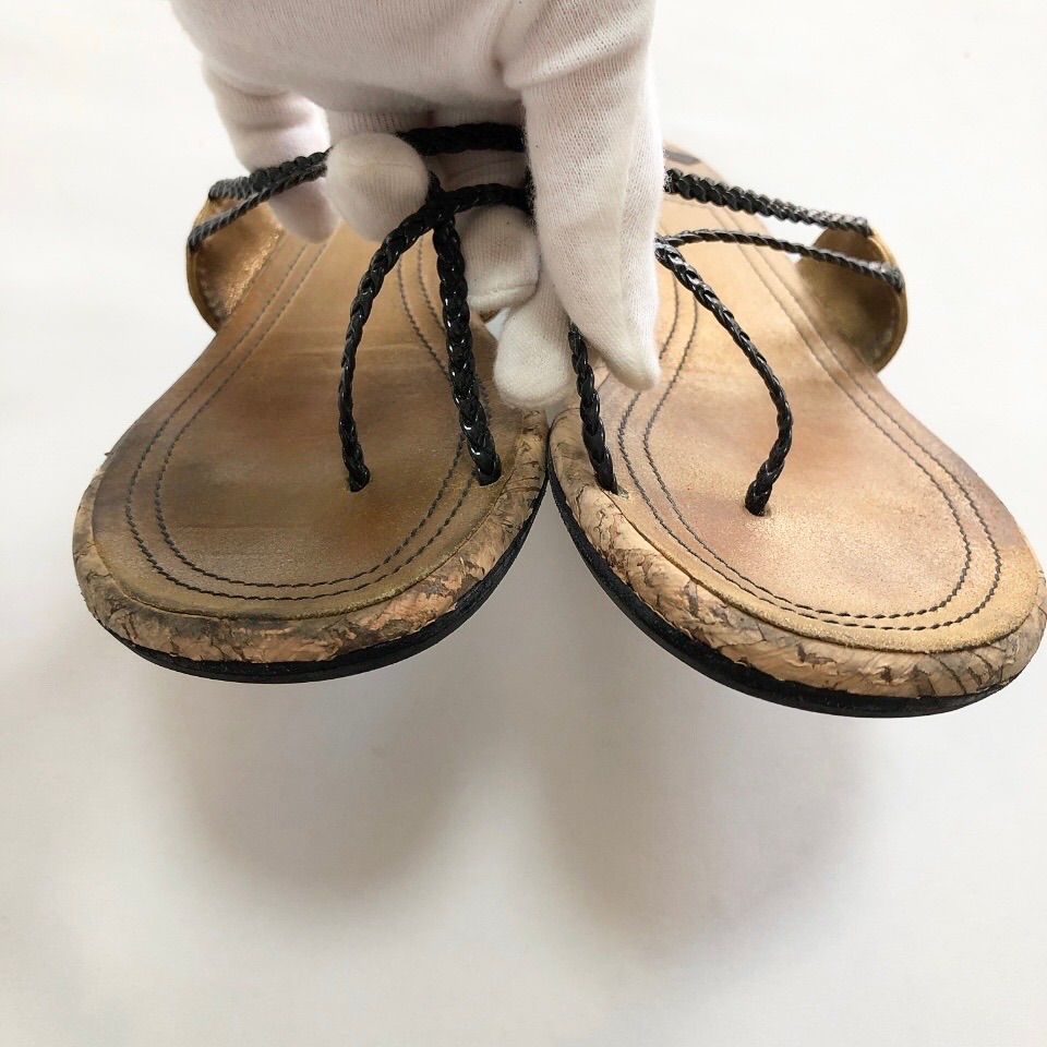 CHANEL シャネル フラットサンダル ココマーク ペタンコ ビーチ