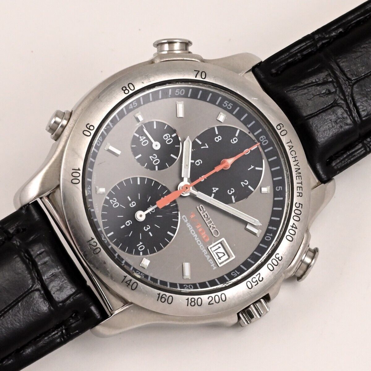 Seiko Speedmaster Chronograph 7T52-6A00 Grey Dial