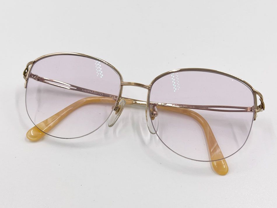 MORABITO モラビト 眼鏡 フレーム K18 度入り 19.5ｇ