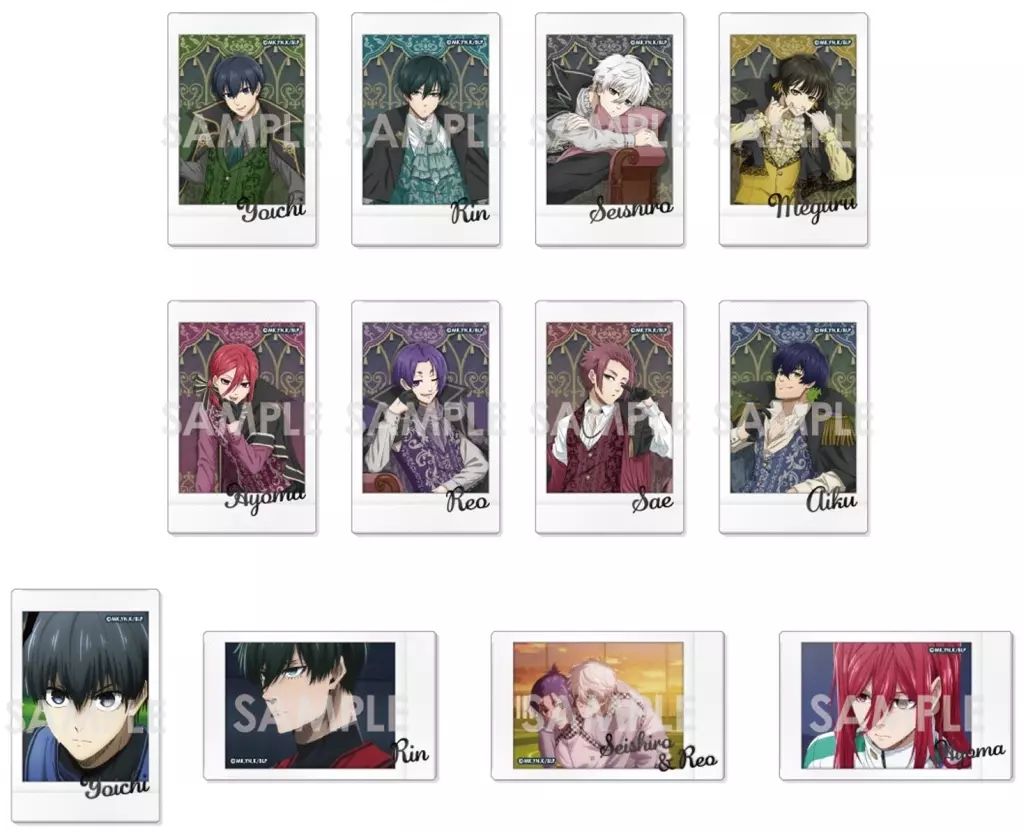 ヴァイスページ 中古】キャラカード 全12種セット 「ブルーロック キャラナップ