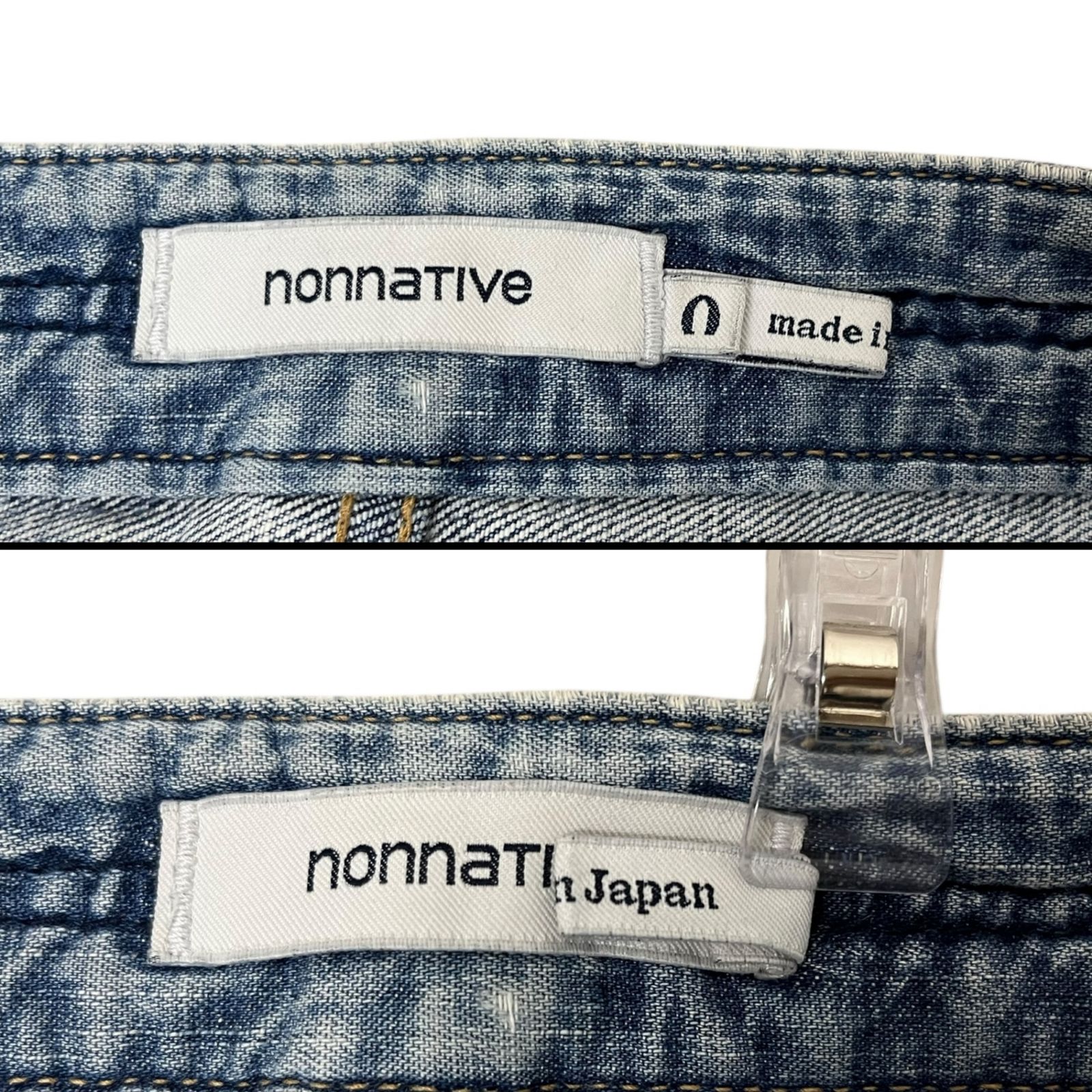 nonnative (ノンネイティブ) DWELLER 5P JEANS DROPPED FIT スキニー 