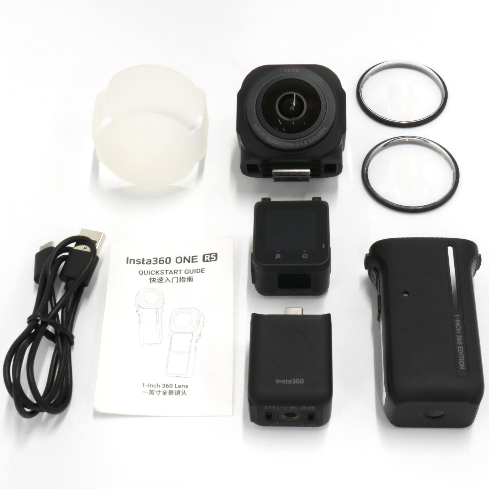 Insta360 ONE RS 1インチ360度版 カメラ レンズガード付き insta360-rs-1-inch360 可 C