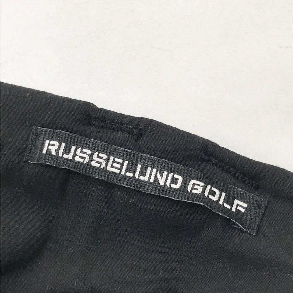サイズ：5 RUSSELUNO ラッセルノ 2023年モデル フリース ジョガーパンツ ルチャ  ブラック系 [240101415899] ゴルフウェア メンズ ストスト RUSSELUNO ラッセルノ 2023年モデル フリース ジョガーパンツ