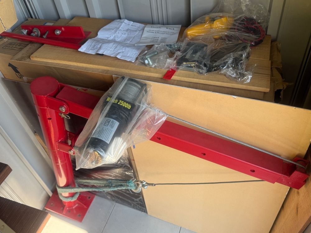 ◆◆◆お 配送不可◆◆◆ウインチ アームセット