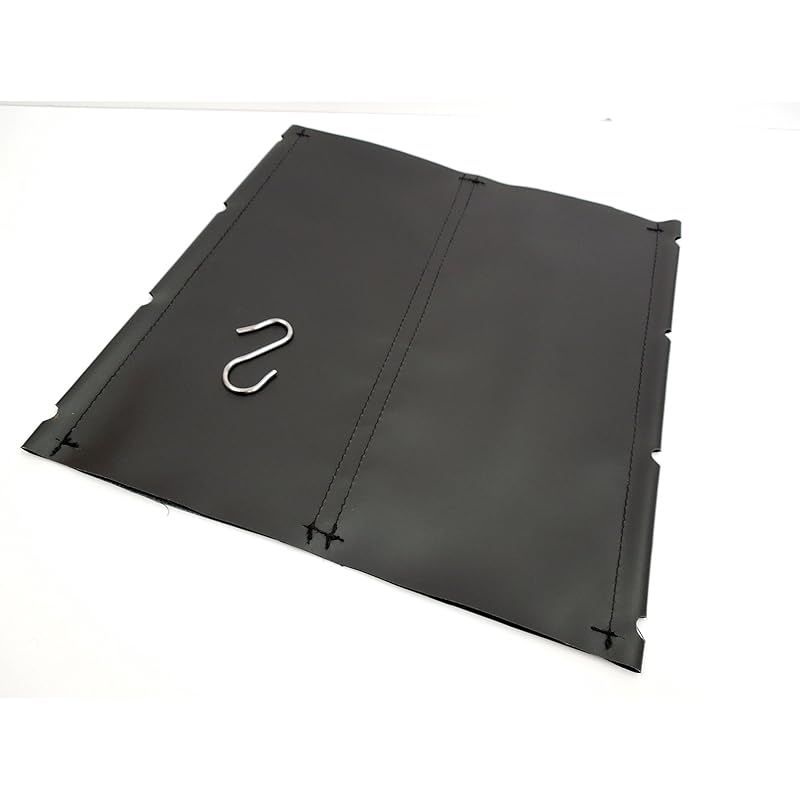 まめ電(MAMEDEN) RECARO レカロ対応 ピレリマット互換 アンダーパッド ラバーマット 【4穴用/ショート】補修用 1