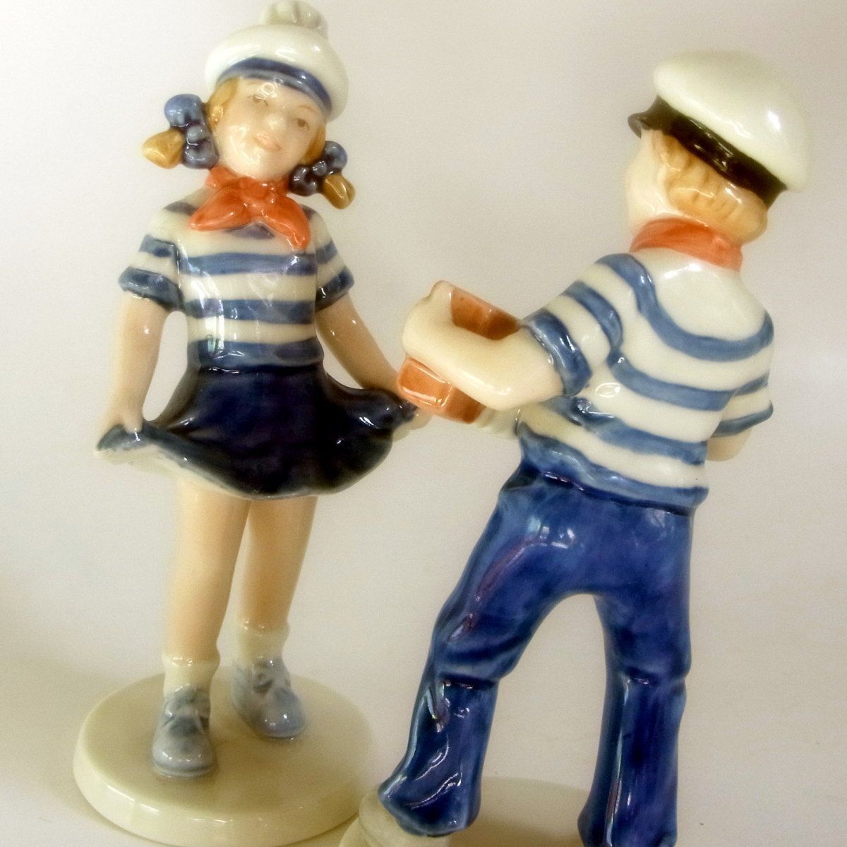 ロイヤルコペンハーゲン　2007年　フィギュリンセット　オスカー＆スーザン ロイヤルコペンハーゲン 2007年 フィギュリンセット オスカー