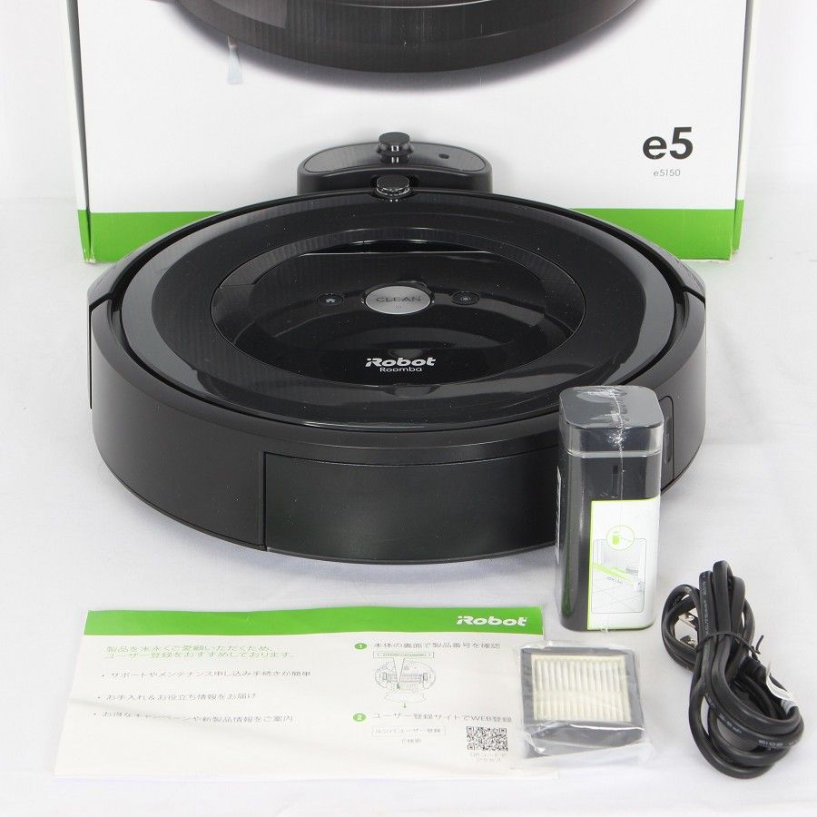 国内正規品】 ロボット掃除機 「ルンバ」 e5 ブラック e515060
