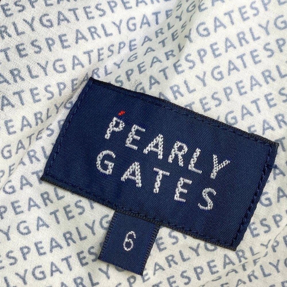 サイズ：6 PEARLY GATES パーリーゲイツ ジョガーパンツ ロゴ総