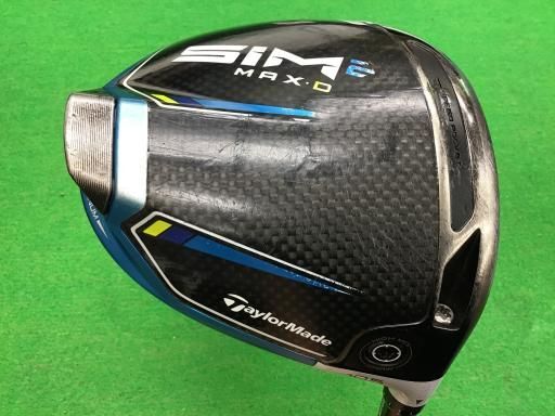 【支給品】テーラーメイド SIM2 MAX-D リアルロフト10.7 CT255 中古】 テーラーメイド SIM2 MAX-D 10.5° ドライバー DR