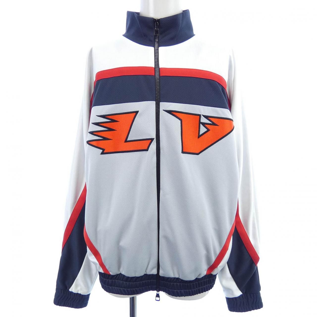 ルイヴィトン LOUIS VUITTON エンベリッシュドLVグラフィックホッケートラックトップ HNY86WJ67 ブルゾン