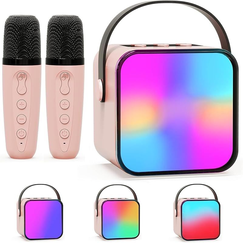 ShinePick カラオケマイク Bluetoothマイク2本無線マイク ミニ
