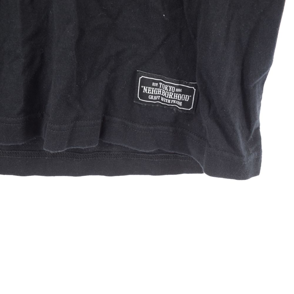 トップス 18AW NEIGHBORHOOD 182ATNH-CSM01 NEIGHBORHOOD (ネイバーフッド) 18AW CLASSIC-P/C-CREW.LS ロゴ