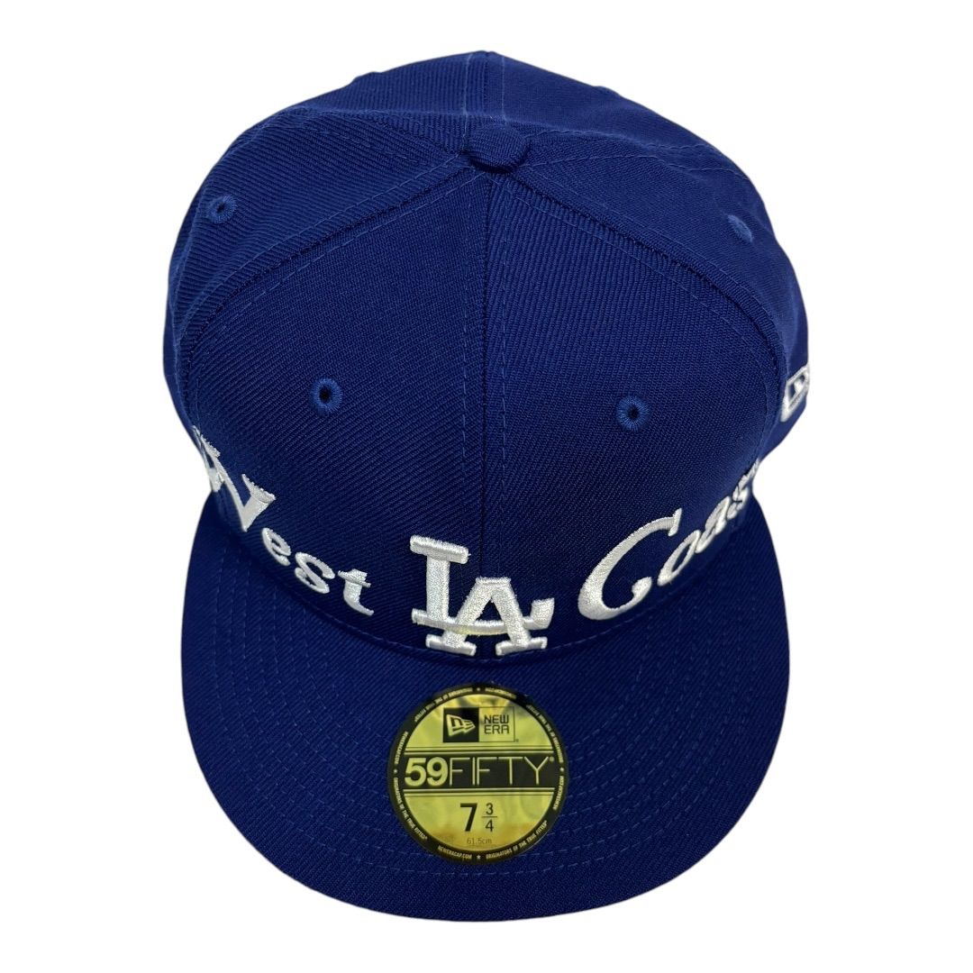 新品73/4ドジャース 海外限定ニューエラ 100%ウール 59FIFTY