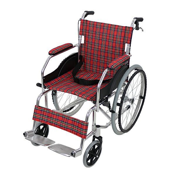 車椅子 アルミ合金製 約11kg TAISコード取得済 軽量 折り畳み 自走介助